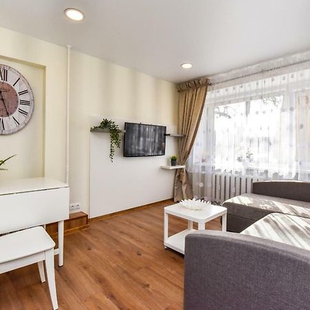 Baltieji Senamiescio Apartamentai Prie Aqua Parko Druskininkai Exterior foto