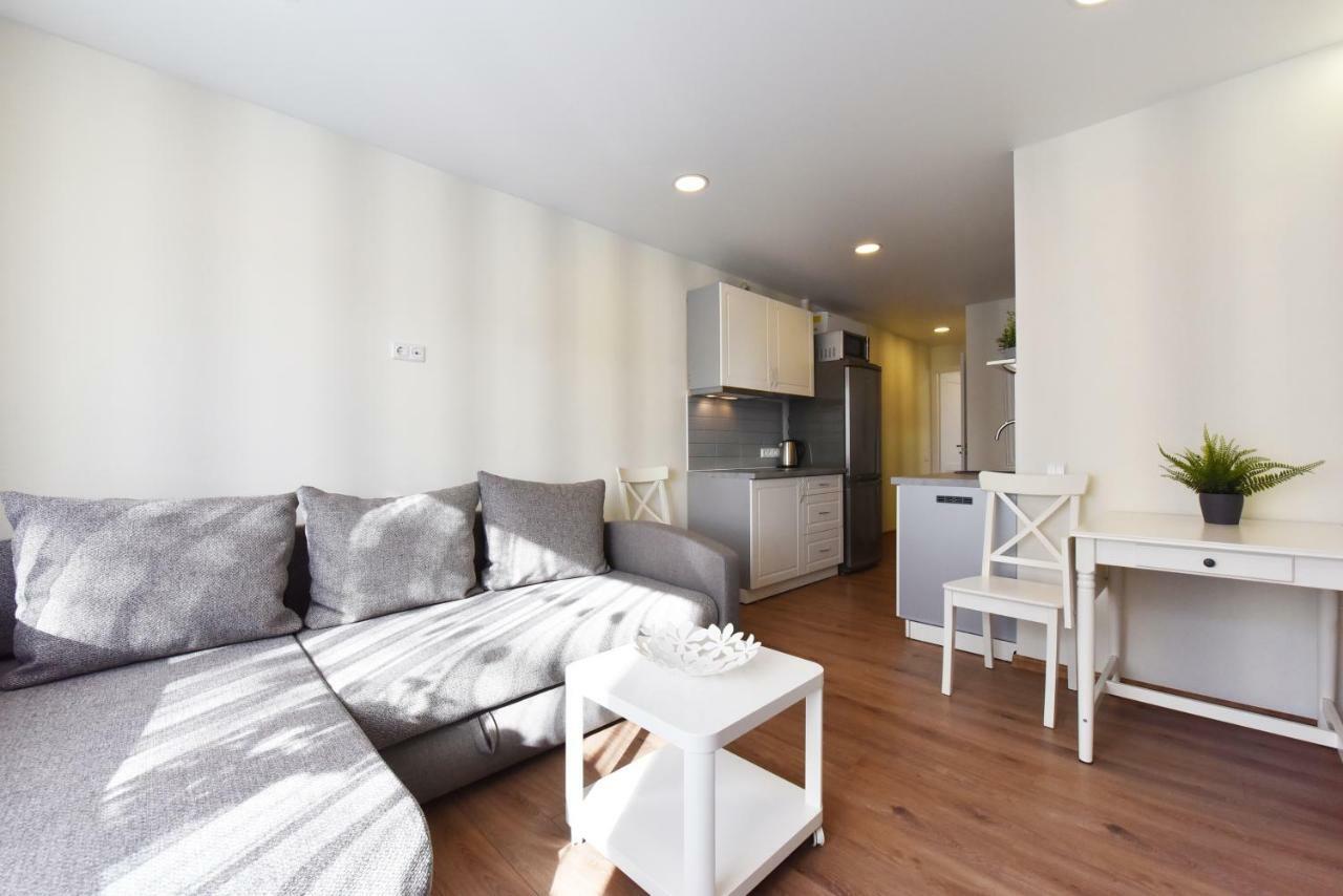 Baltieji Senamiescio Apartamentai Prie Aqua Parko Druskininkai Exterior foto
